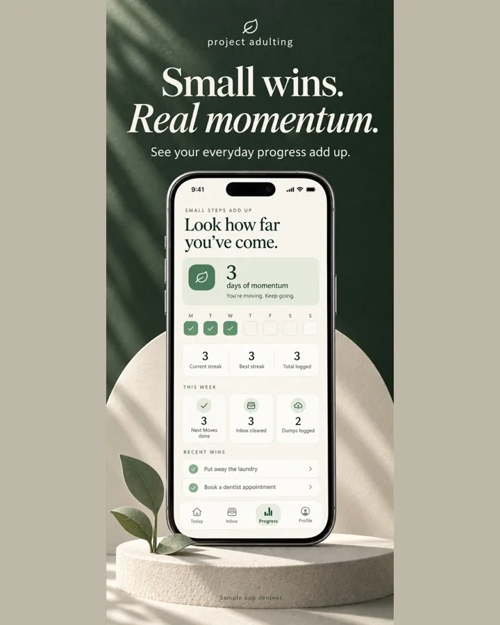 Small wins. Real momentum.